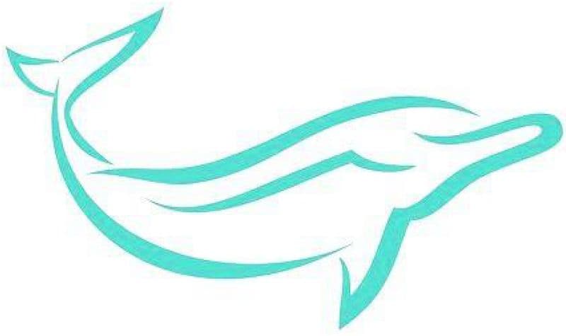Delfin - Lebenstier und Praxis-Symbol